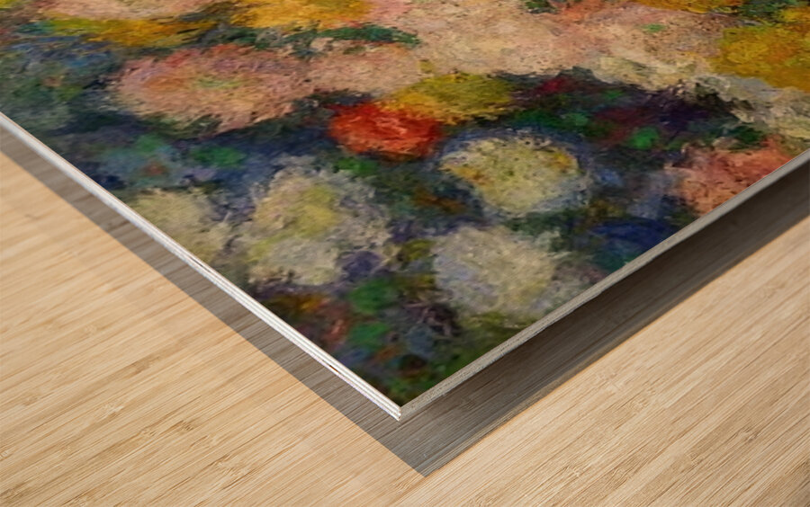 CLAUDE MONET 24 Impression sur bois