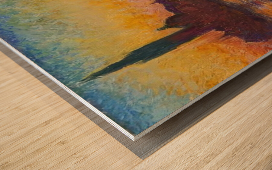 CLAUDE MONET 45 Wood print