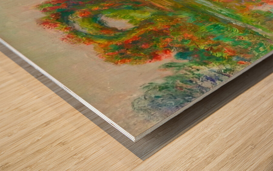 CLAUDE MONET 46 Impression sur bois