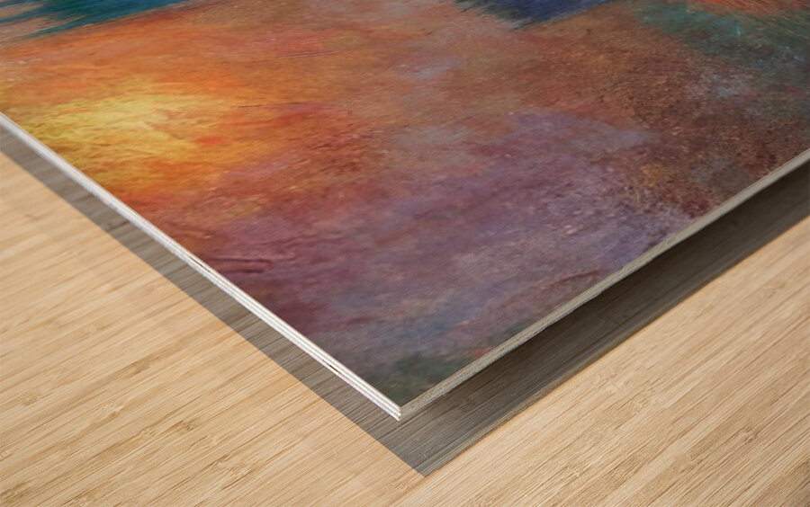 CLAUDE MONET 53 Wood print