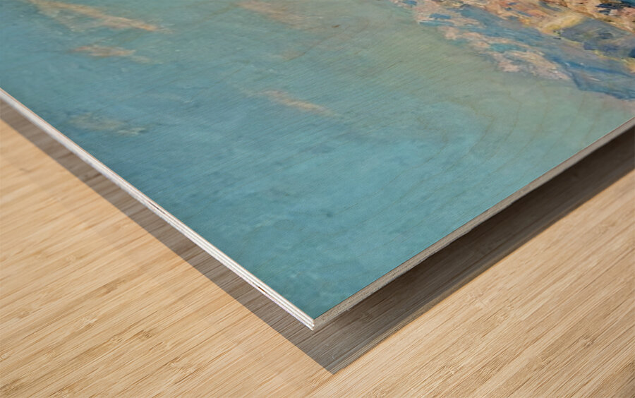 CLAUDE MONET 57 Impression sur bois