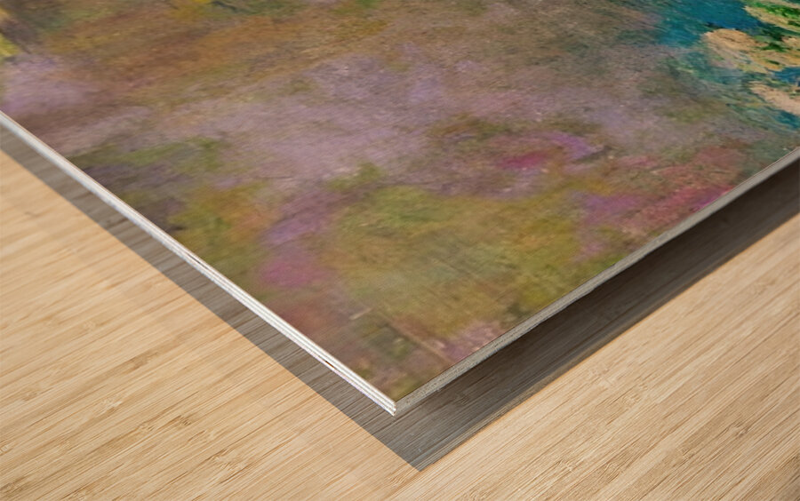 CLAUDE MONET 60 Wood print