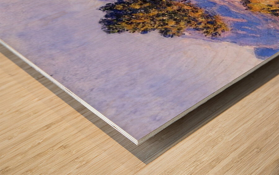 CLAUDE MONET 65 Wood print