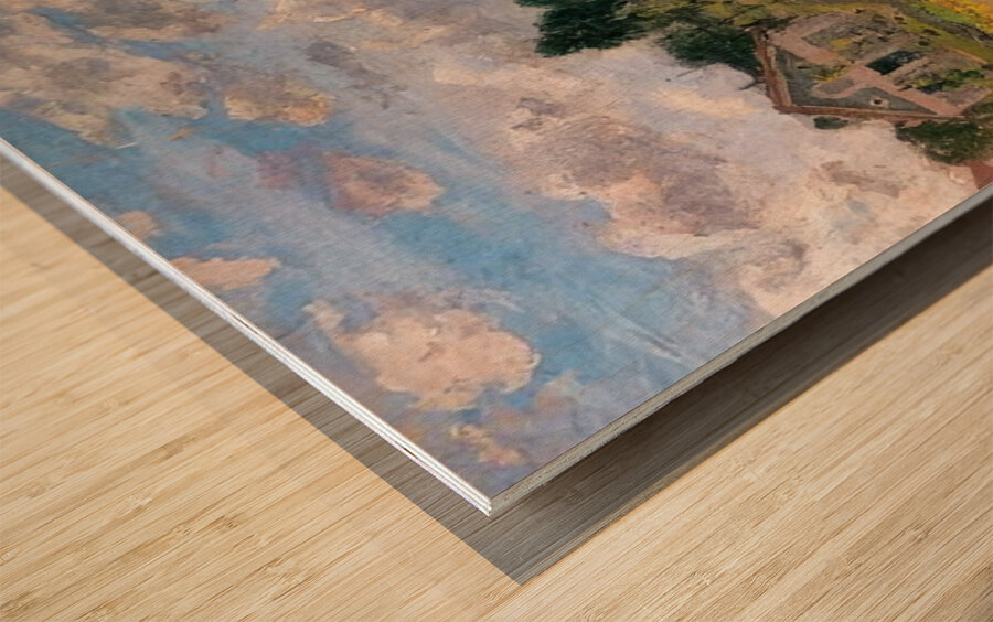 CLAUDE MONET 74 Wood print