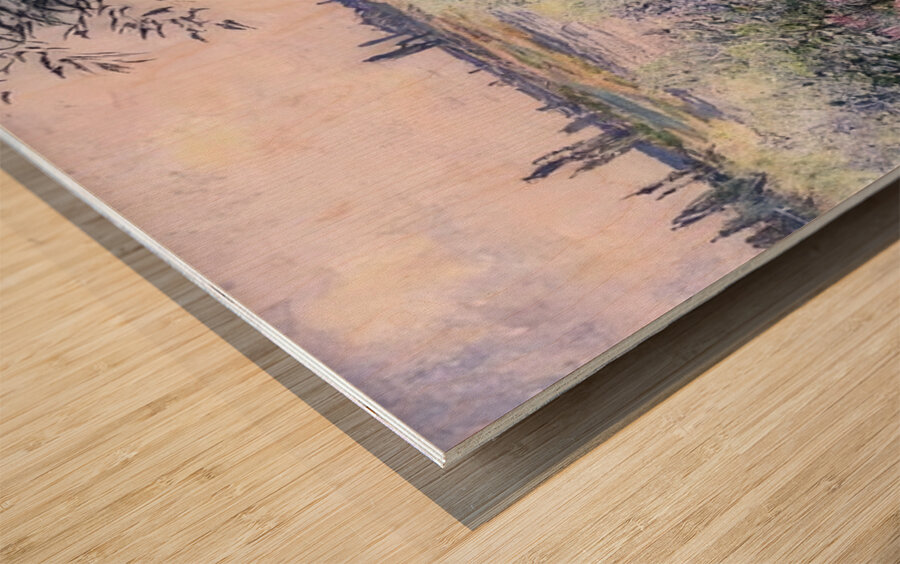 CLAUDE MONET ARTWORK 7 Wood print