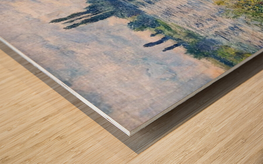 CLAUDE MONET ARTWORK 24 Wood print