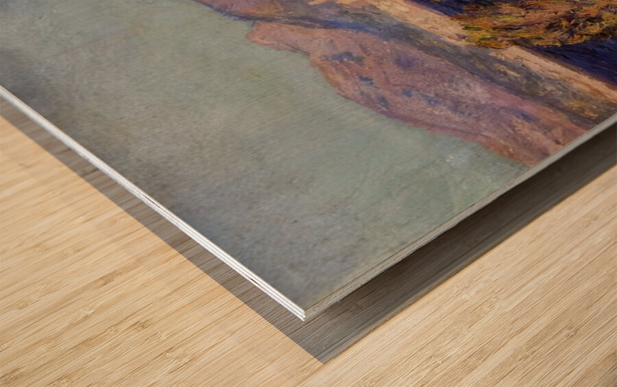 CLAUDE MONET ARTWORK 25 Wood print