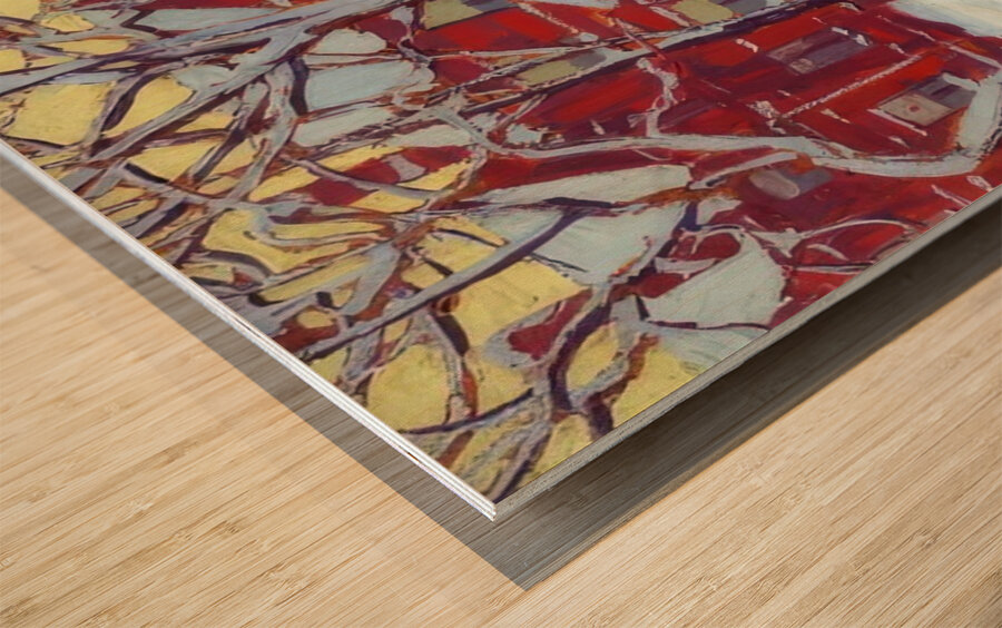 Lawren Harris  48 Wood print