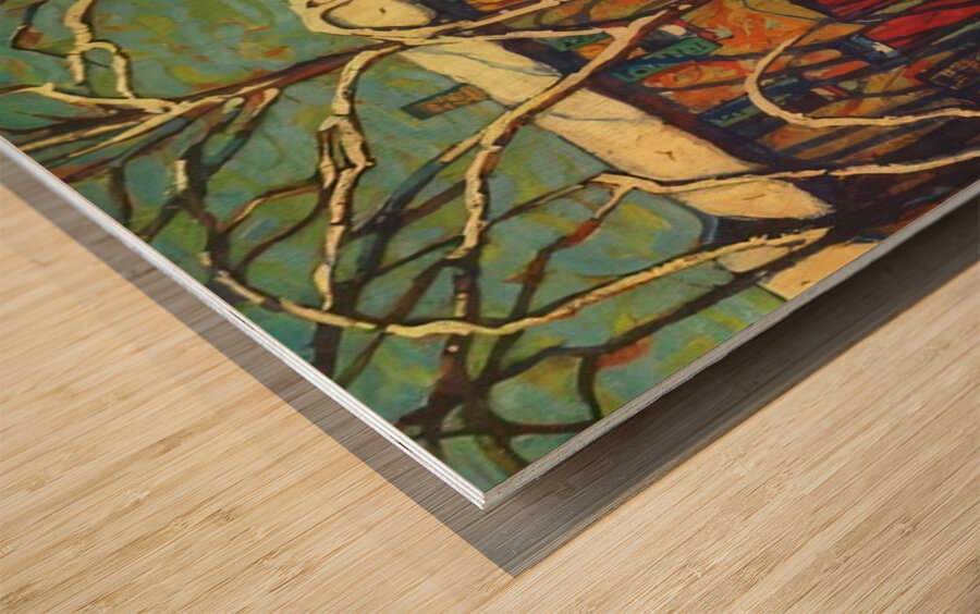 Lawren Harris  49 Wood print