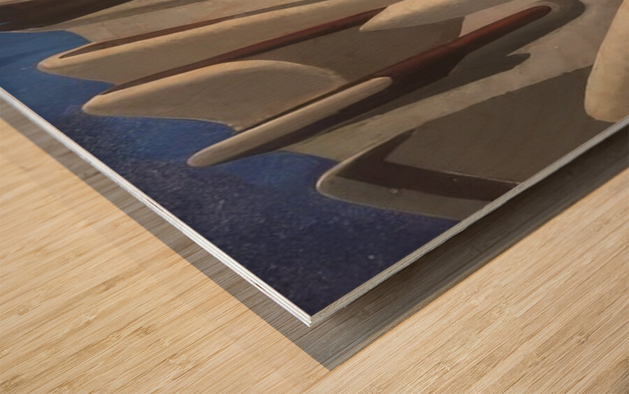 Lawren Harris  53 Wood print