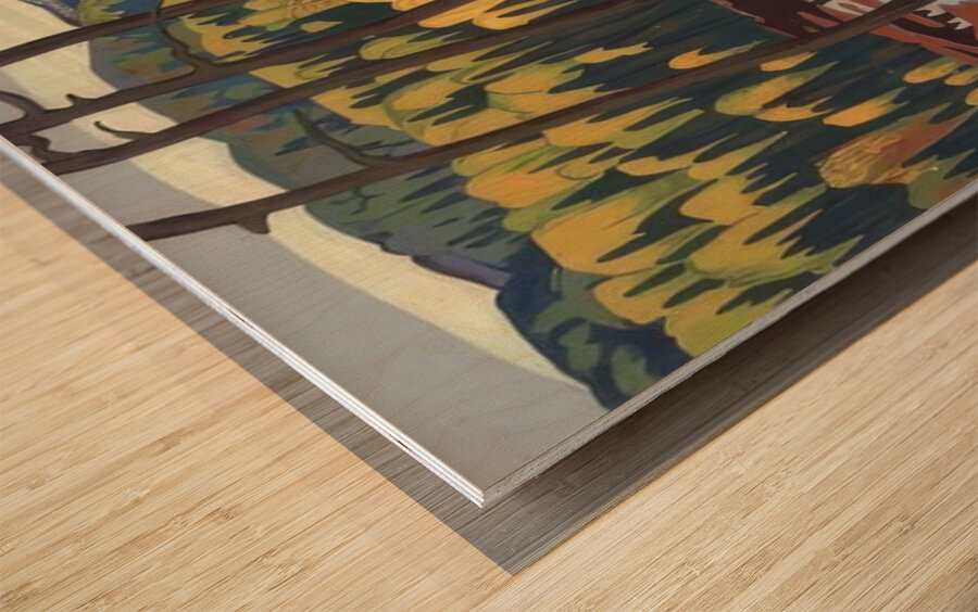 Lawren Harris  59 Wood print