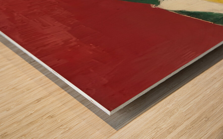 Nicolas de Staël 8 Wood print