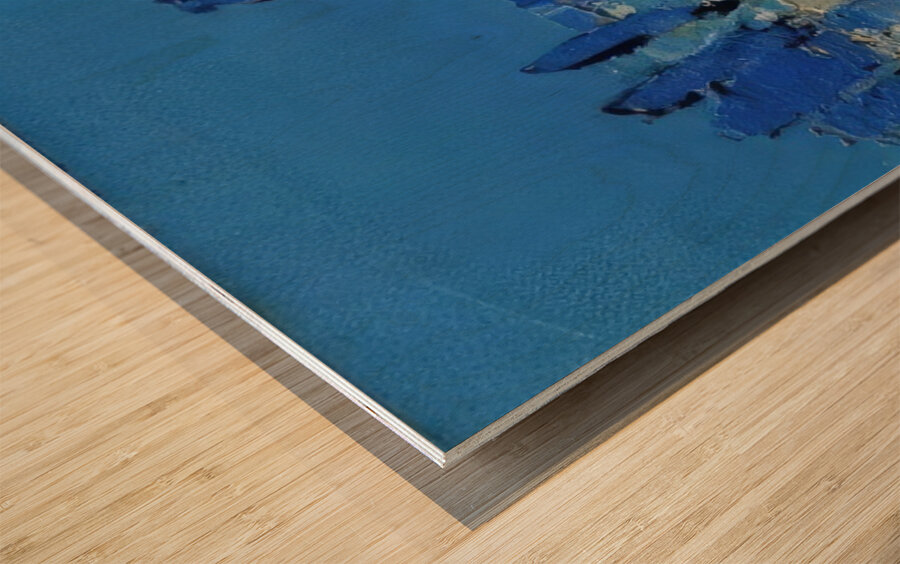 Nicolas de Staël 9 Wood print