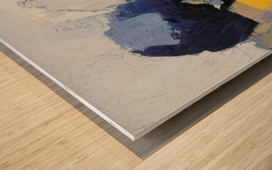 Nicolas de Staël 14 Wood print