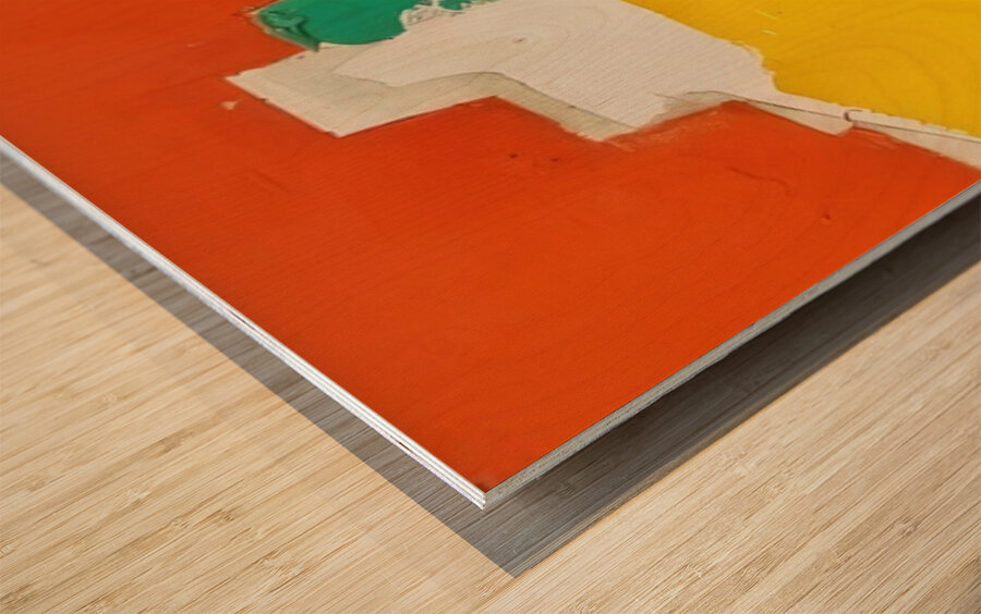 Nicolas de Staël 16 Wood print