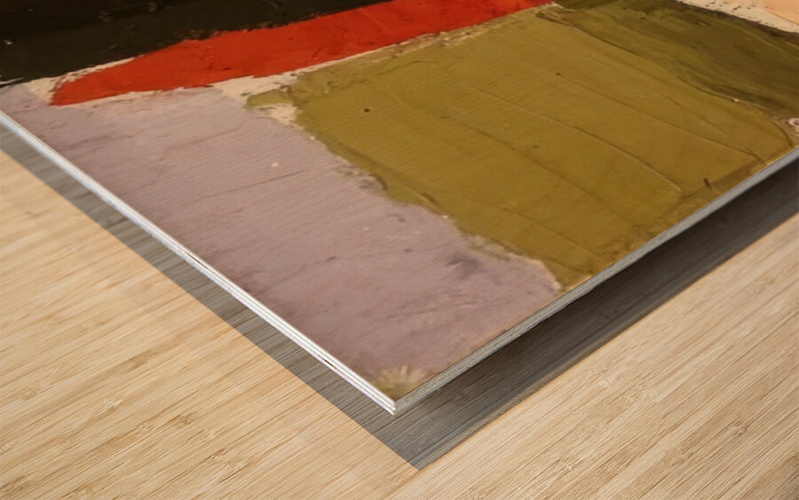 Nicolas de Staël 18 Wood print