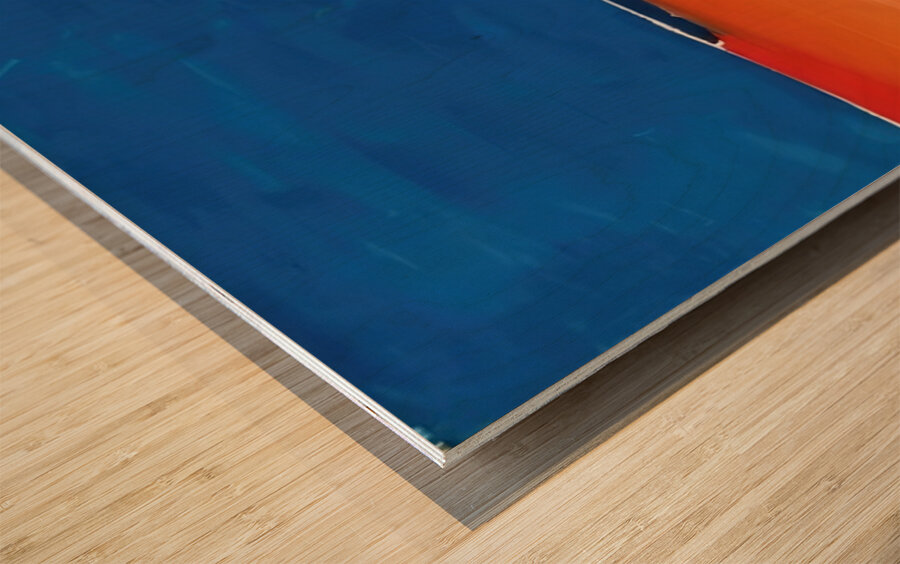 Nicolas de Staël 22 Wood print