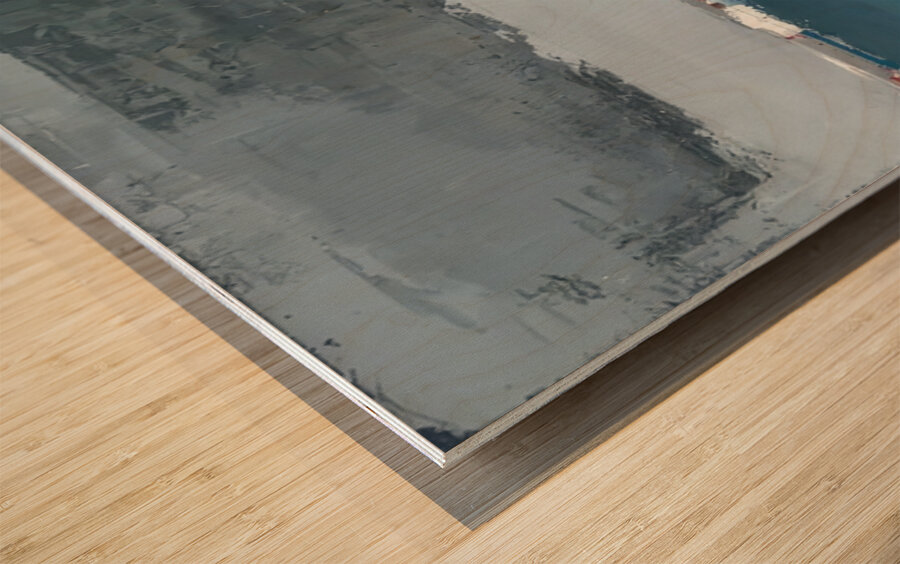 Nicolas de Staël 23 Wood print