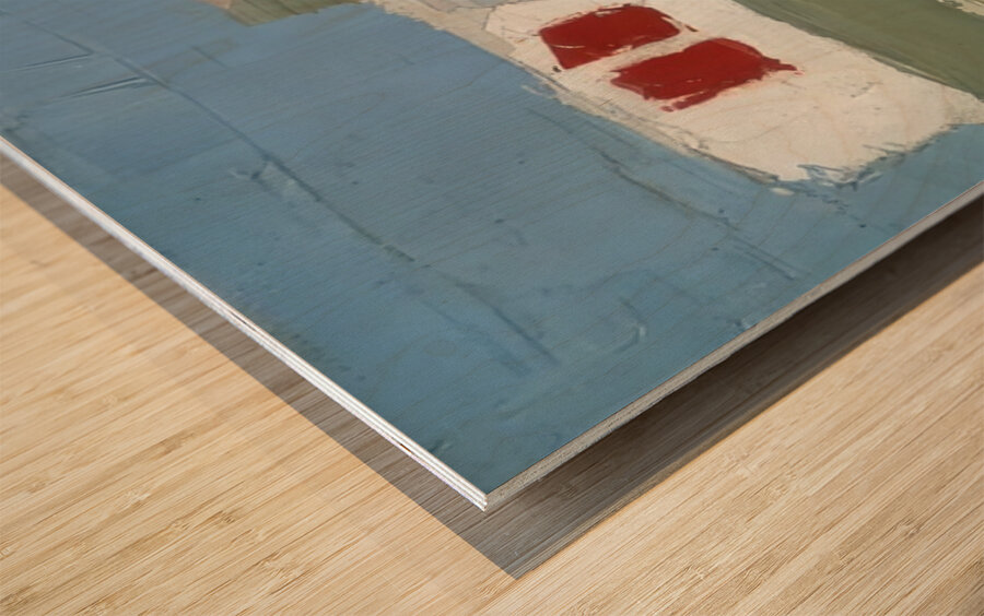 Nicolas de Staël 25 Wood print