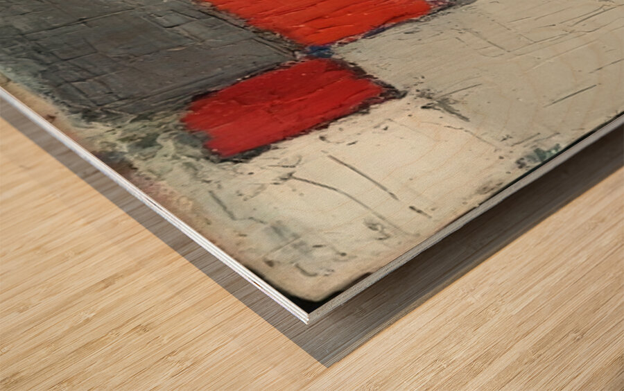 Nicolas de Staël 26 Wood print