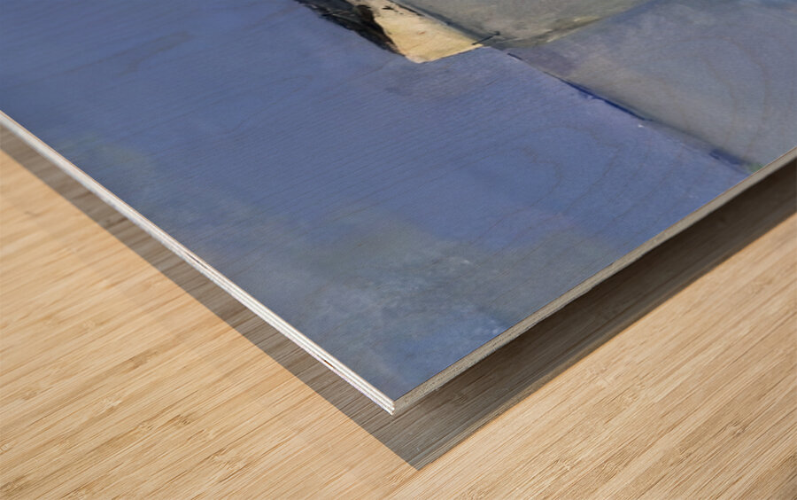 Nicolas de Staël 27 Wood print