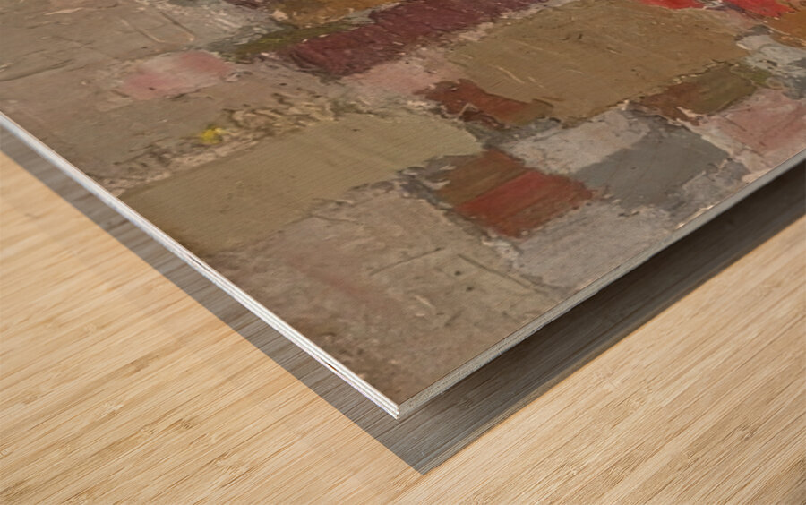 Nicolas de Staël 29 Wood print