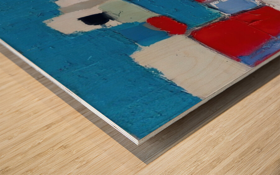 Nicolas de Staël 32 Wood print