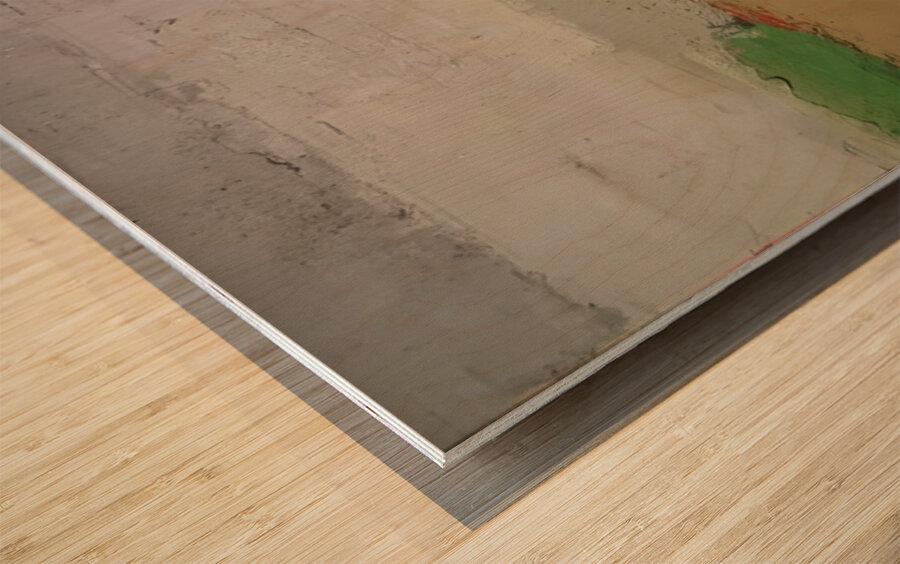 Nicolas de Staël 33 Wood print