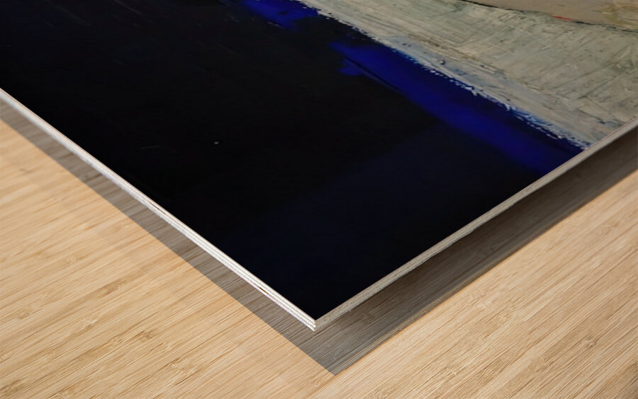 Nicolas de Staël 42 Wood print