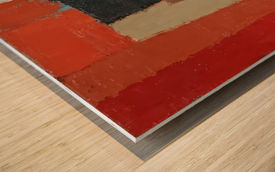 Nicolas de Staël 50 Wood print