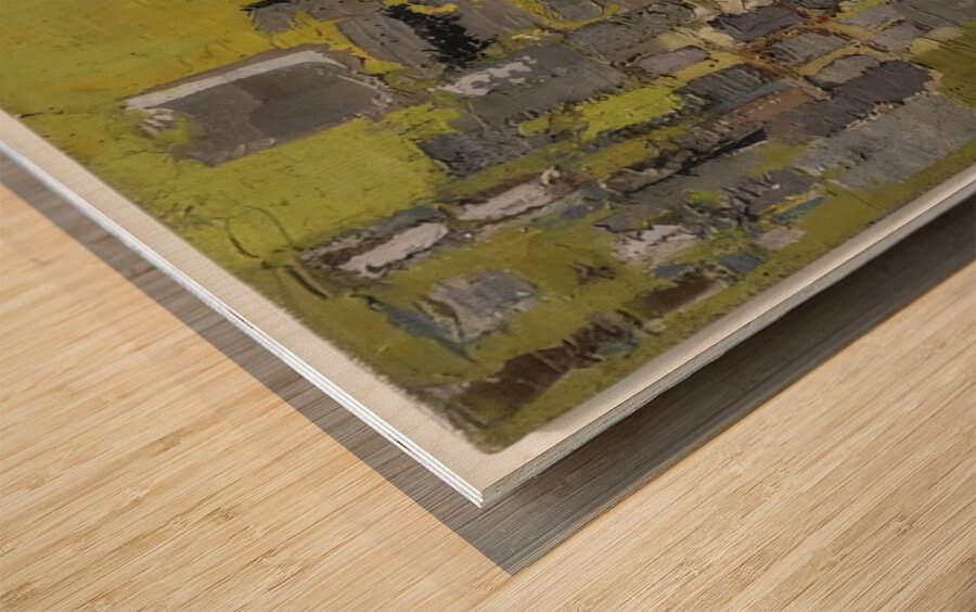 Nicolas de Staël 52 Wood print