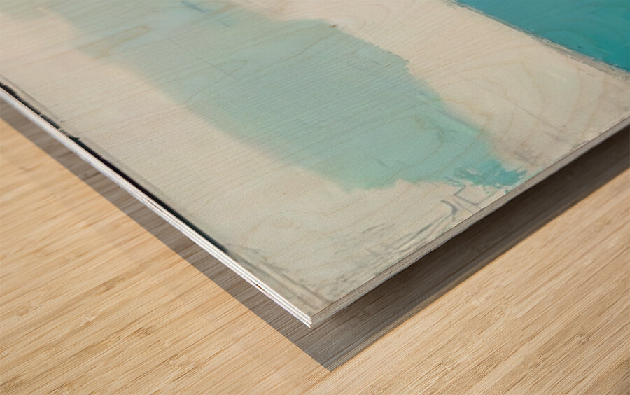 Nicolas de Staël 54 Wood print