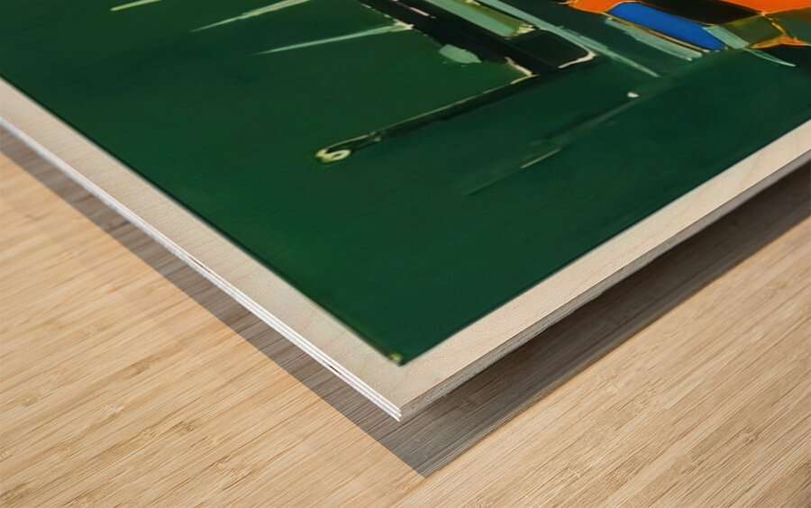 Nicolas de Staël 58 Wood print