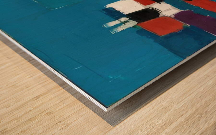 Nicolas de Staël 59 Wood print