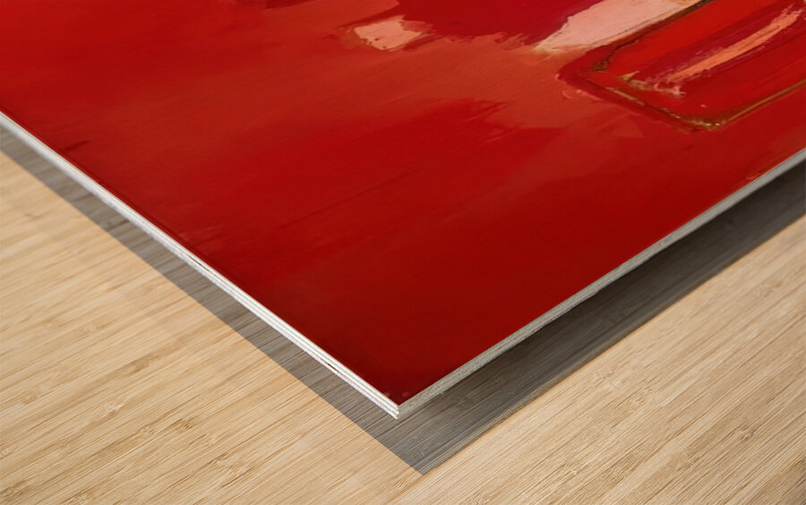 Nicolas de Staël 63 Wood print