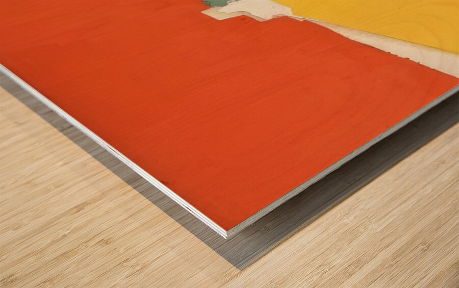 Nicolas de Staël 66 Wood print