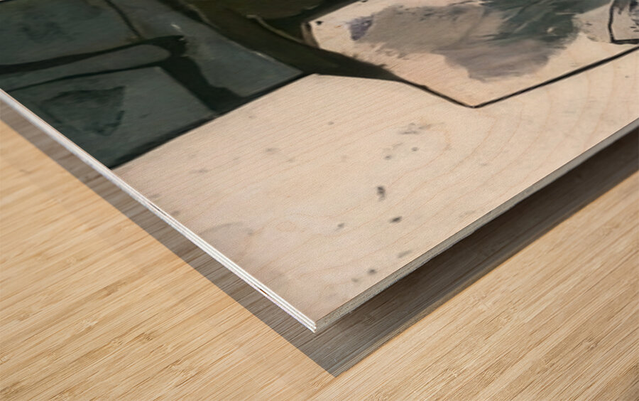 OUSWALDO GUAYASAMIN   Wood print