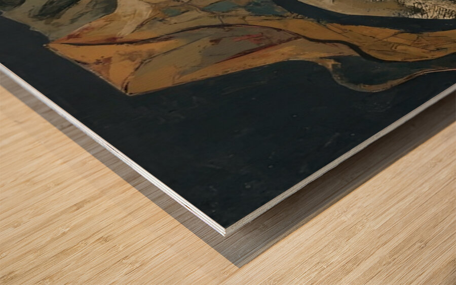 OUSWALDO GUAYASAMIN  7 Wood print