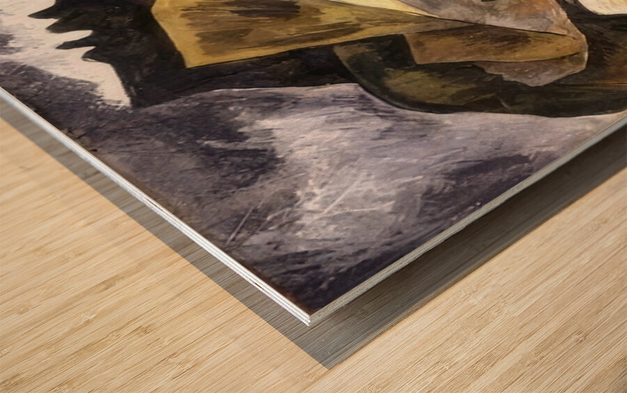 OUSWALDO GUAYASAMIN  10 Wood print