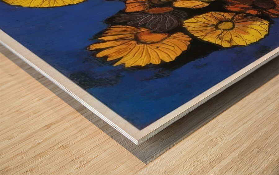 OUSWALDO GUAYASAMIN  42 Wood print