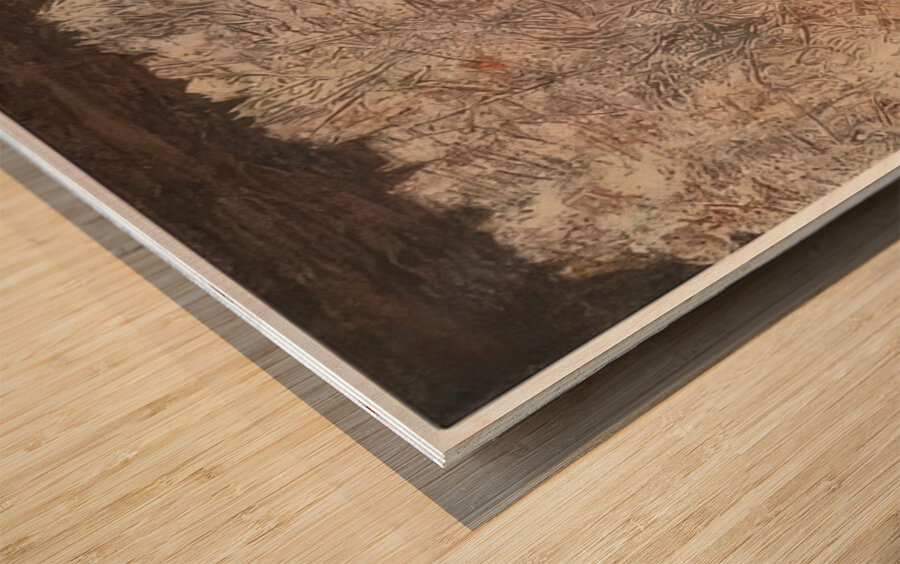 JEAN DUBUFFET 14 Wood print