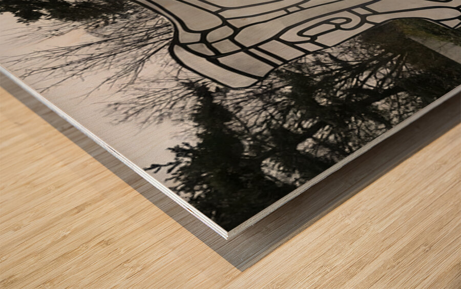 JEAN DUBUFFET 21 Wood print