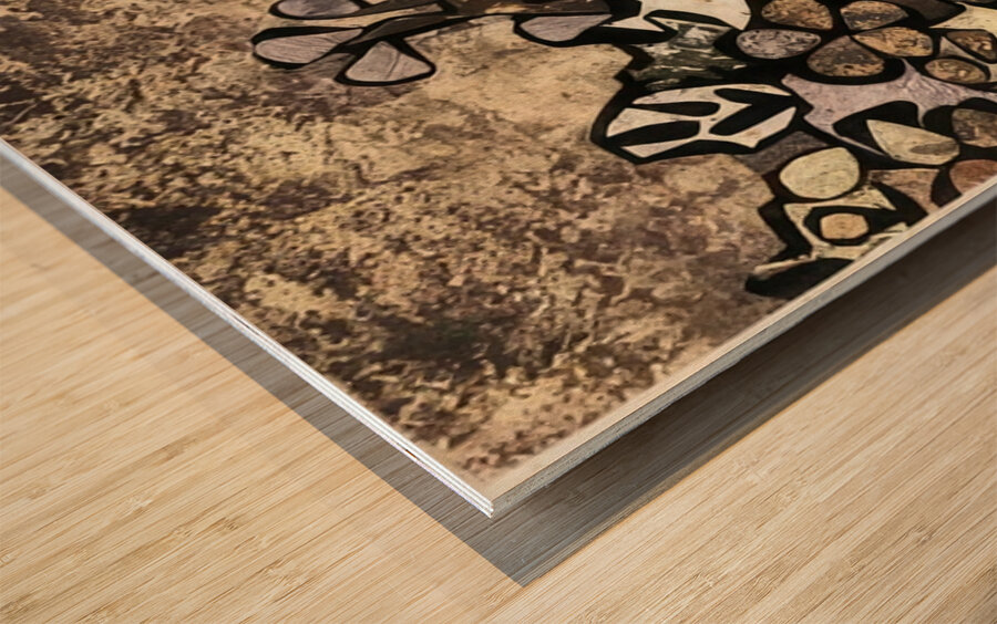 JEAN DUBUFFET 25 Wood print