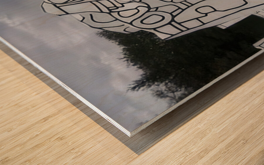 JEAN DUBUFFET 30 Wood print