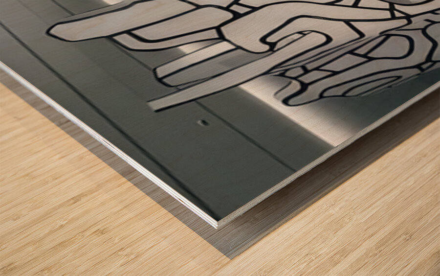 JEAN DUBUFFET 38 Wood print