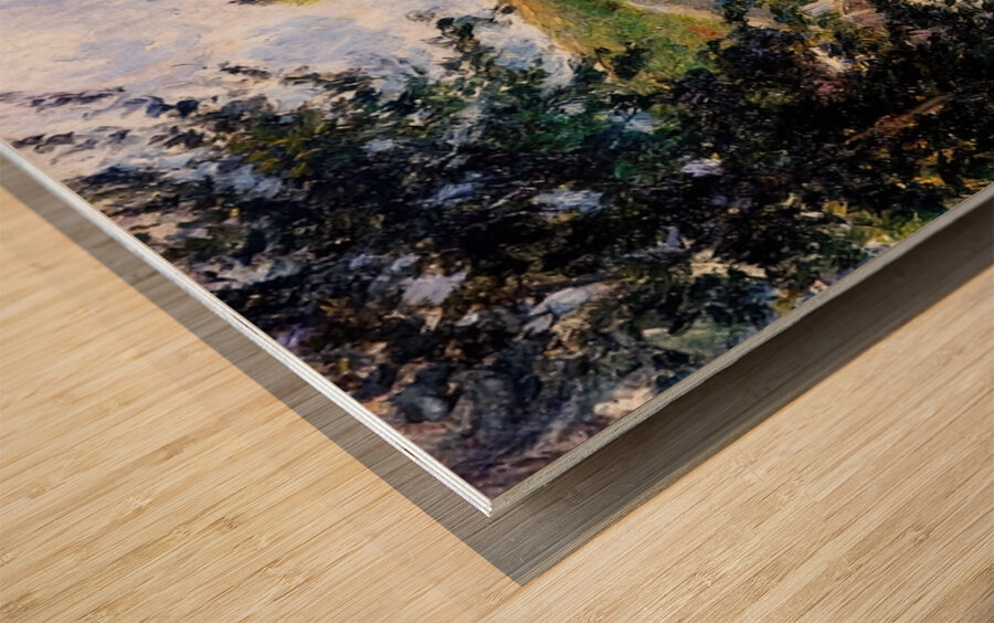 Houses of l Hermitage Pontoise 1879 Camille Pissarro Wood print