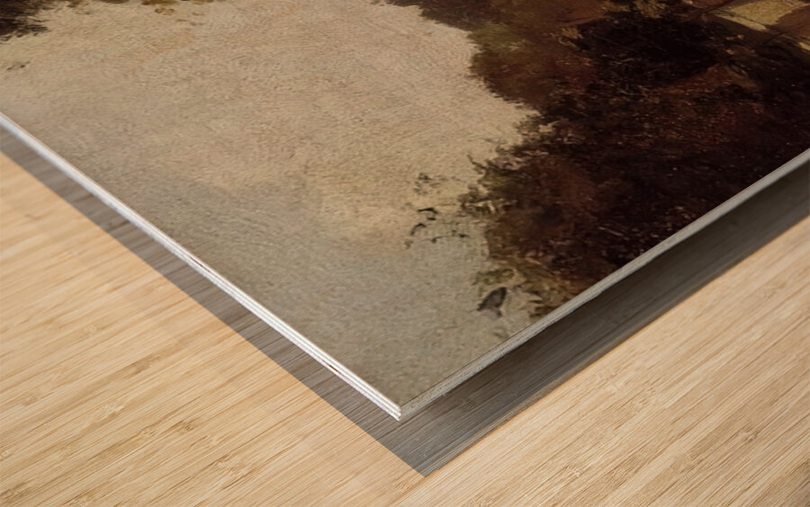 Landscape Varenne Saint Hilaire 1865 Camille Pissarro Wood print