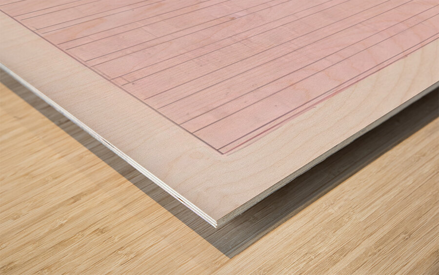 Agnes Martin    1 Wood print