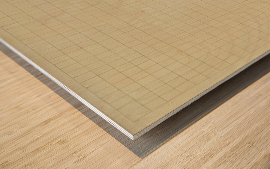 Agnes Martin    8 Wood print