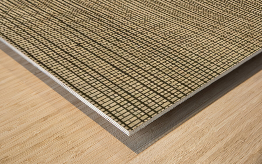 Agnes Martin    11 Wood print